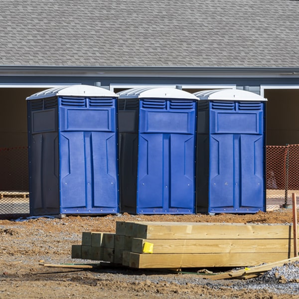 what is the cost difference between standard and deluxe portable restroom rentals in Sage